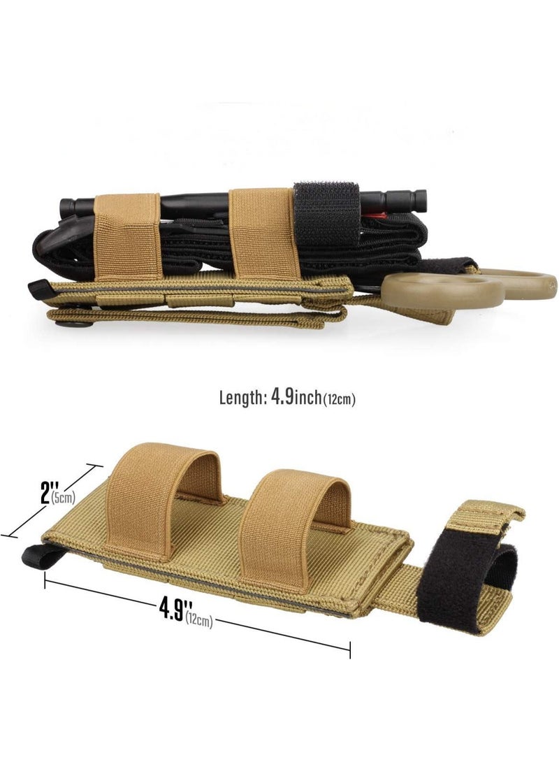 Tourniquet Holder, Tactical Tourniquet Straps Holder MOLLE Medical EMT Hand Tools - Image 3
